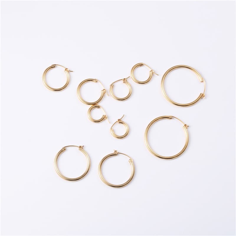 Tube Hoop Earring JAE1688