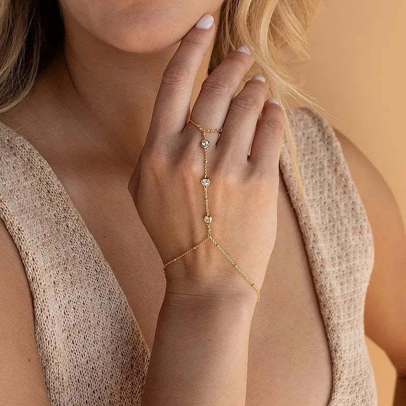 CZ Hand Chain