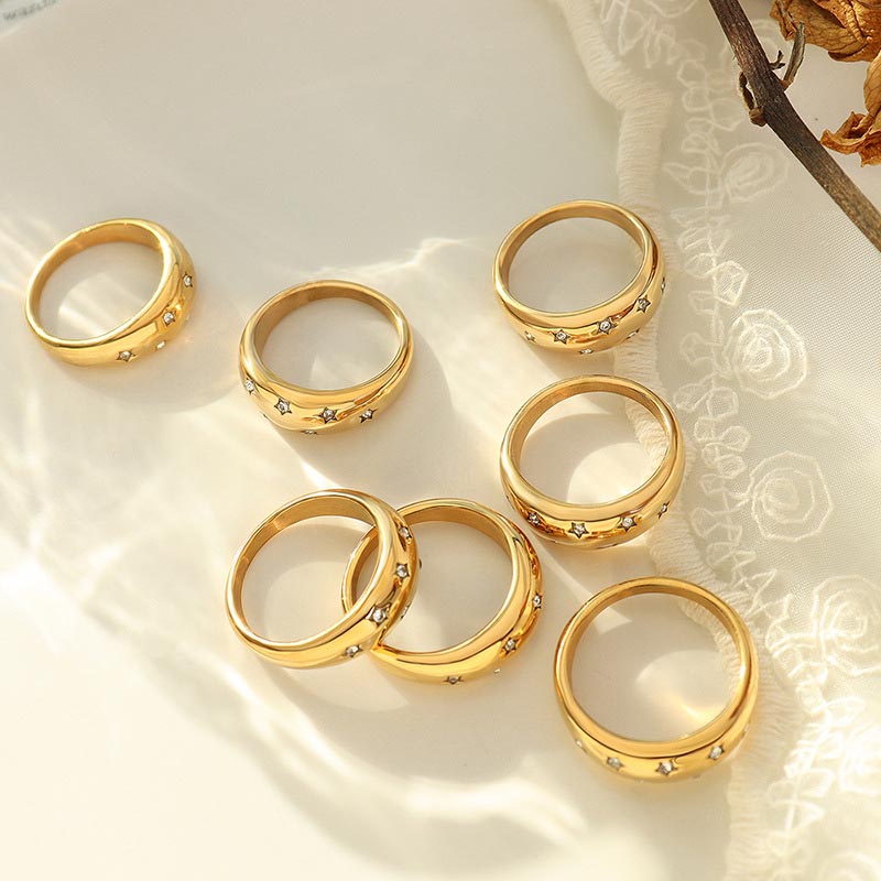 Star Dome Ring JMA319