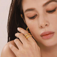 Irregular Molten Band Ring JMA223