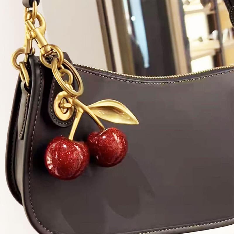 Cute Cherry Metal Keychain JWLE1205