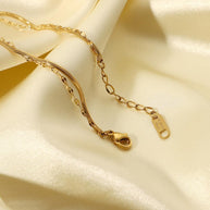 CZ Two Layer Bracelet
