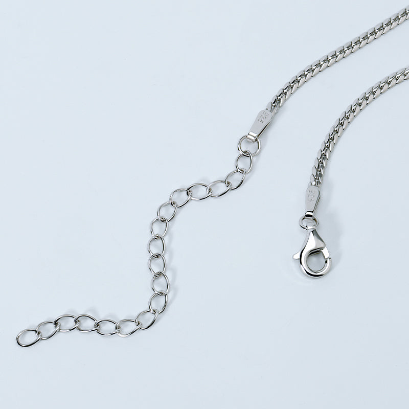 1.8mm Serpentine Chain Necklace