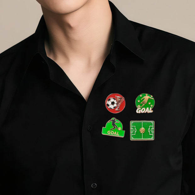 World Cup Pin | Creative Enamel Badge | Collectible