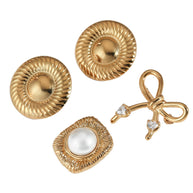 Elegant Bow Brooch | Stainless Steel Lapel Pin for Women