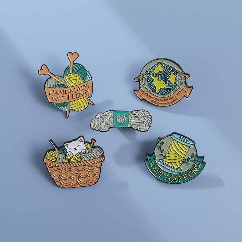 Knitting Pattern Brooch JJQXZ9278