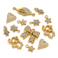 New Trendy Butterfly Pendant Full CZ Sparkling JXCY2283