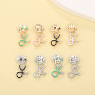 Colorful Cartoon Stethoscope Brooch JMYQ2022004