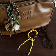 Baseball Braided Rope Bag Charm JXY709