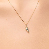 Stainless Steel Love Heart Pendant Dainty Necklace Charm