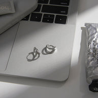 Hoop Earrings | Gold Plated Stainless | Luxury Women's