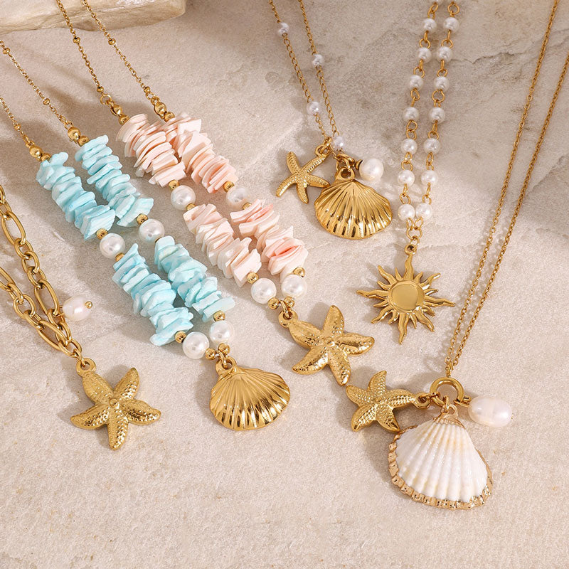 Starfish Chain Necklace