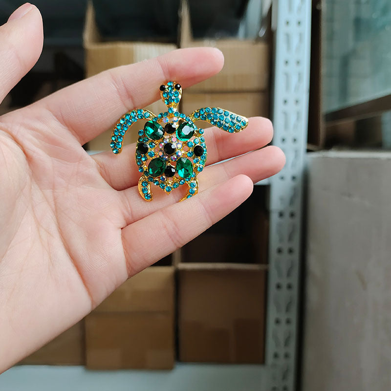 Fashion Animal Pin Turtle Brooch | Vintage Western