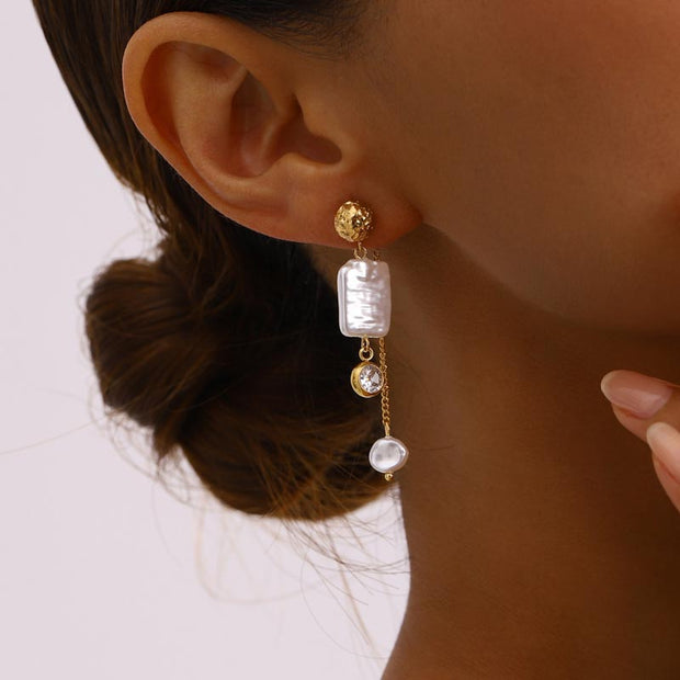 Pearl Drop Earring