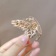 Green Butterfly Brooch Vintage Pin | Unisex