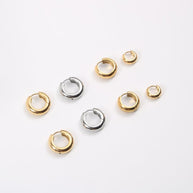 Bold Tube Hoop Earring JAE576