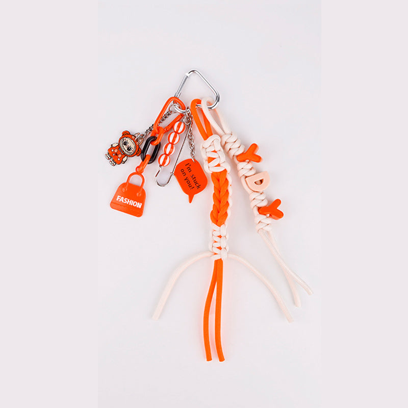 Summer Labubu Keychain | Miu-Style Bag Charm & Phone Strap