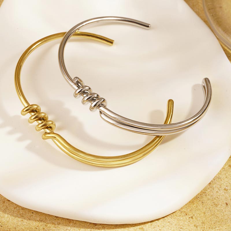 Minimalist Open Bangle
