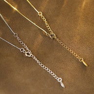 Sterling Silver Herringbone Chain Necklace GS2798