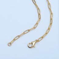 Dainty Paperclip Bracelet