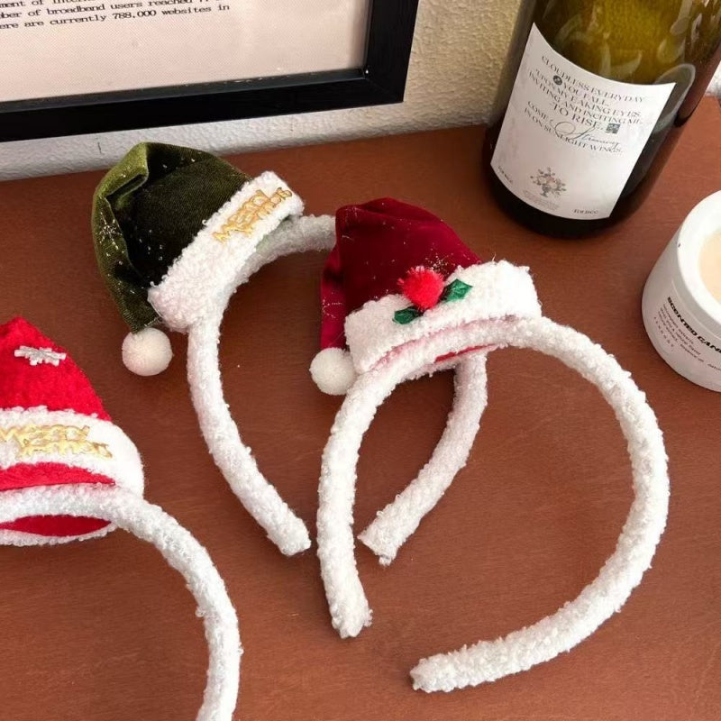 Glitter Reindeer Antlers Headband | Christmas Party Hairband