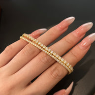 3mm Sterling Silver Tennis Bracelet JDY150360