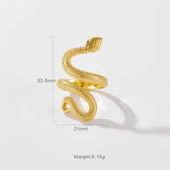 Vintage Snake Open Ring JMS45