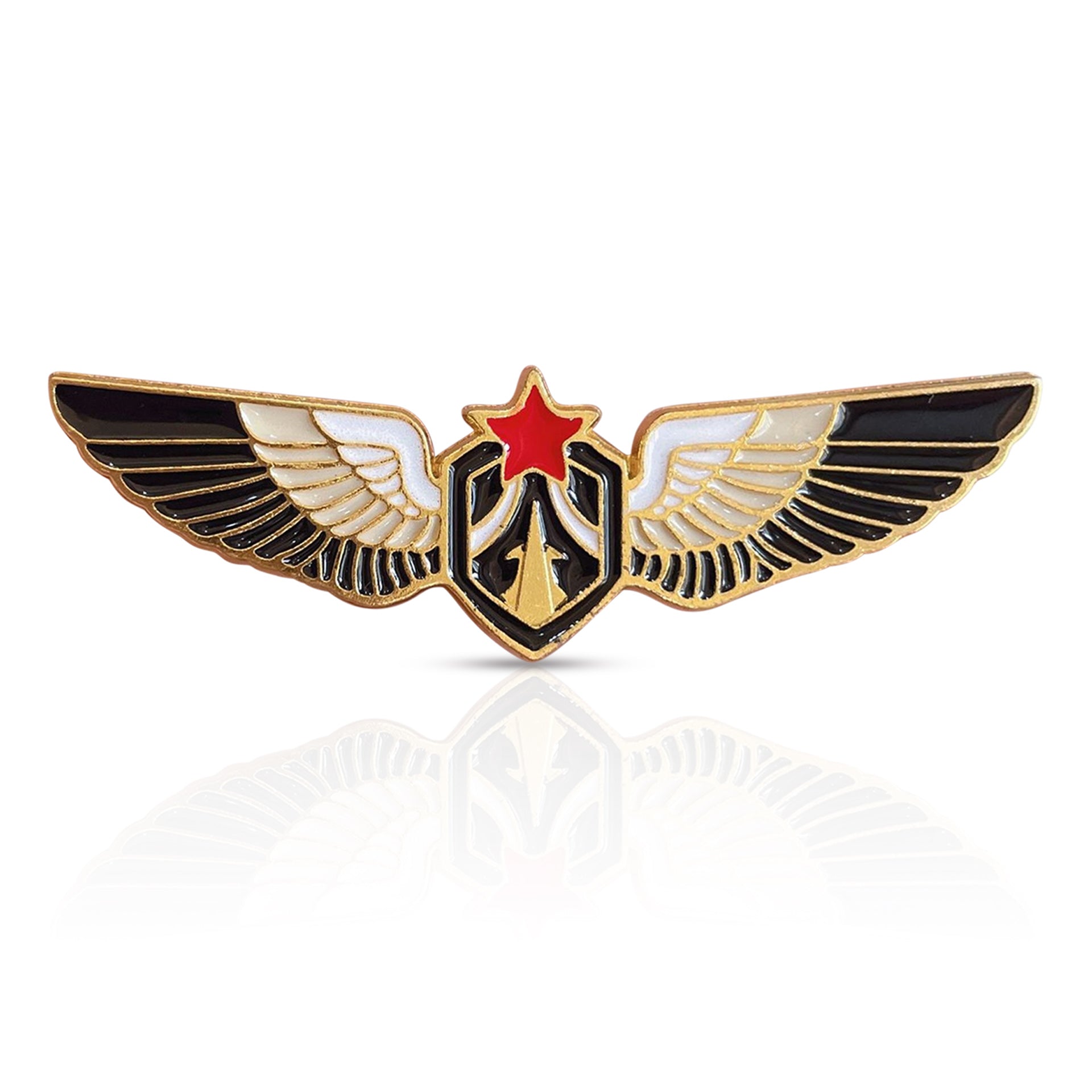 Metal Air Aircraft Model Brooch JYY562221
