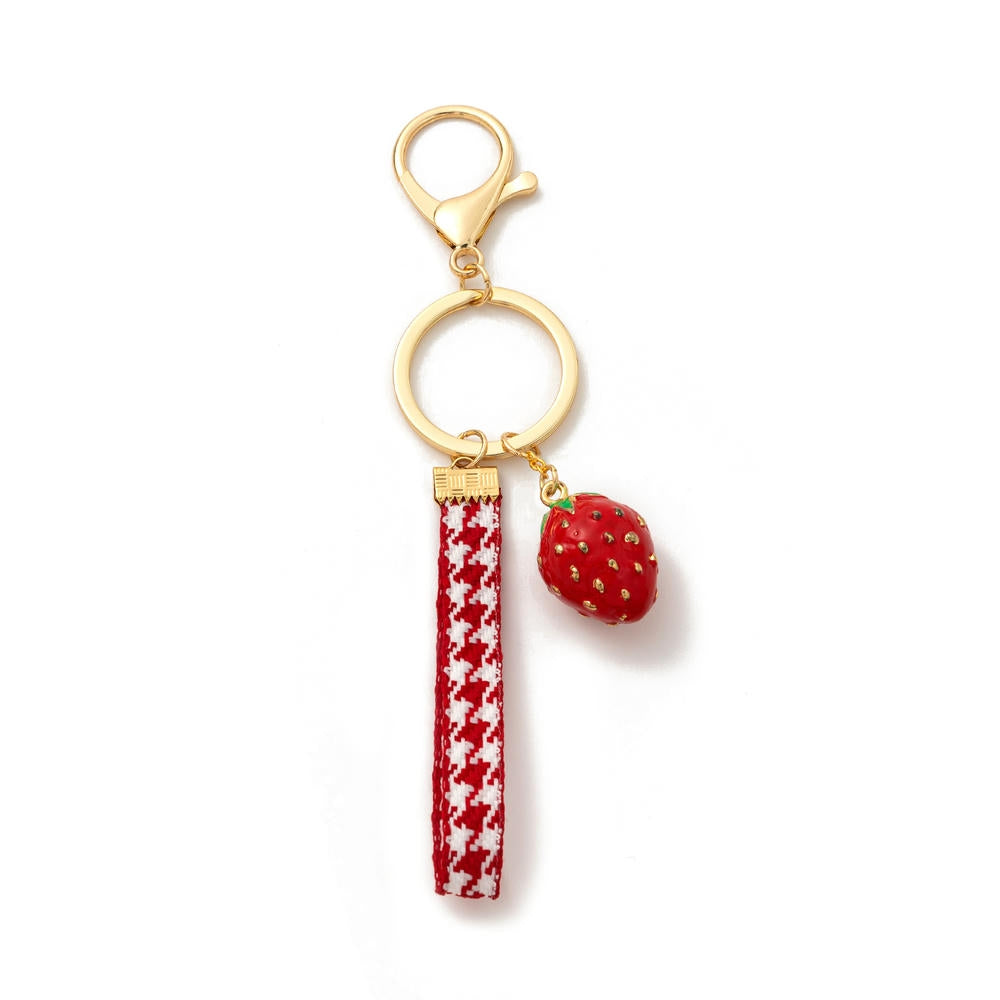 Dopamine Beaded Bag Charms Colorful Resin Enamel Pendant