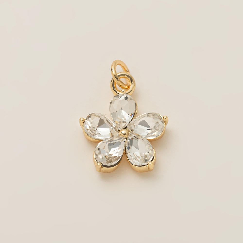 Birthstone Pendant Ins Style Natural Stone Dainty Charm