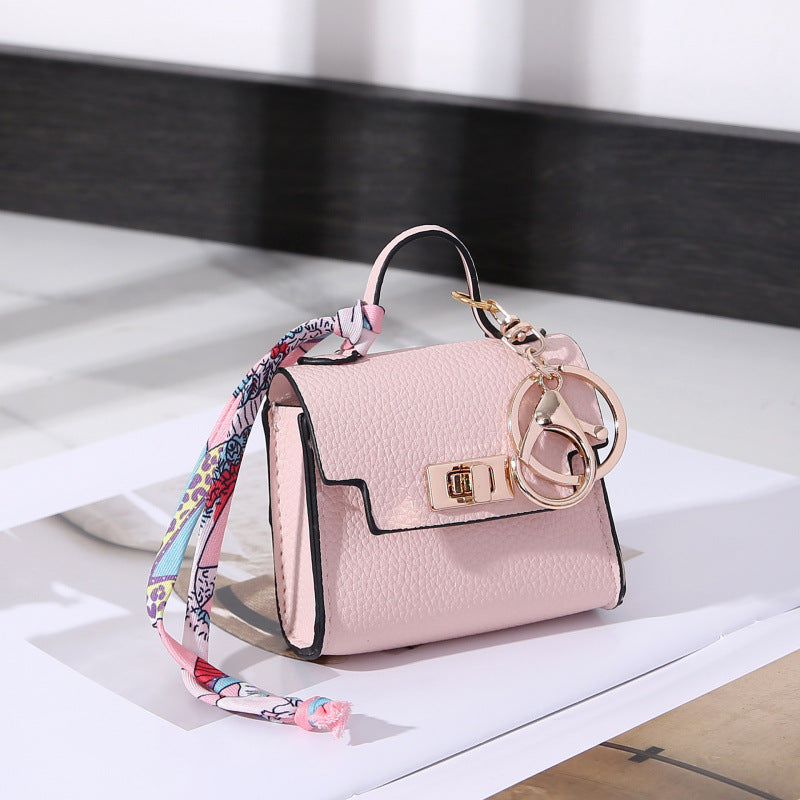 House Pouch Keychain | Fashion Mini Bag Charm | Cute Purse