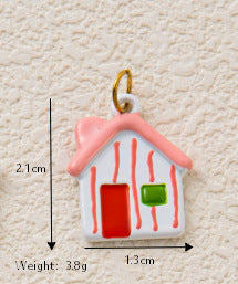 House Motif Footwear Ornament 18K Gold JX26041248GK
