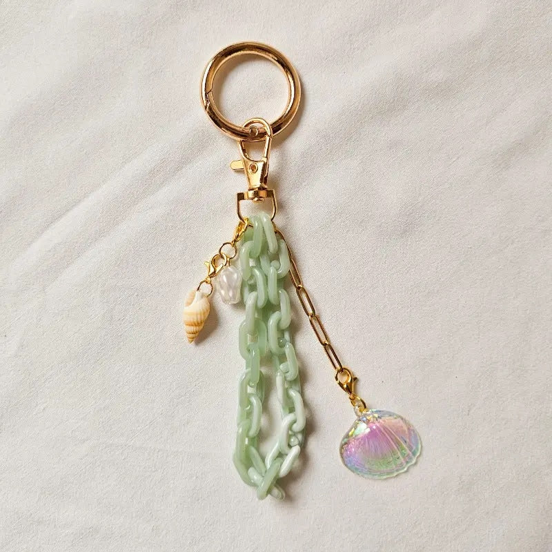 Dopamine DIY Colorful Beaded Bag Keychain Charm JX26032073GK