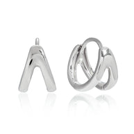 Hoop Earrings | Gold Plated Stainless | Luxury Women's