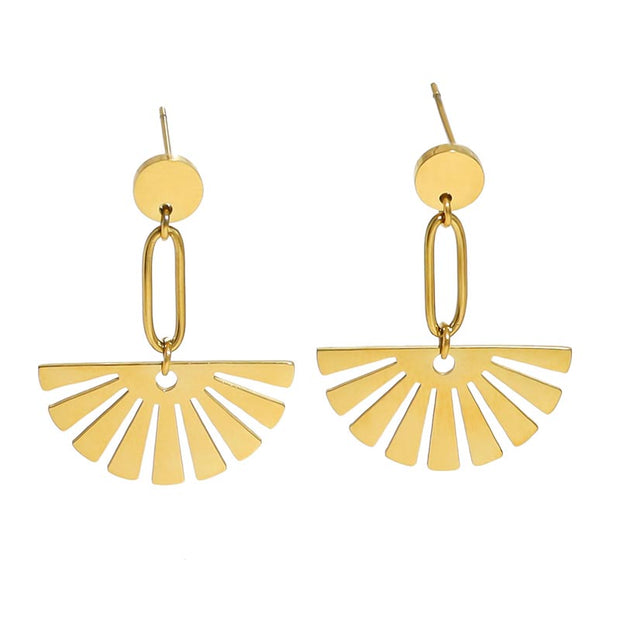 Fan Drop Earring JSE23080407