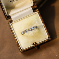 Row Moss Agate Ring GS2721