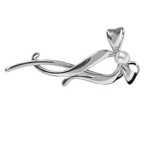 Pearl Bow Hair Clip JQY222