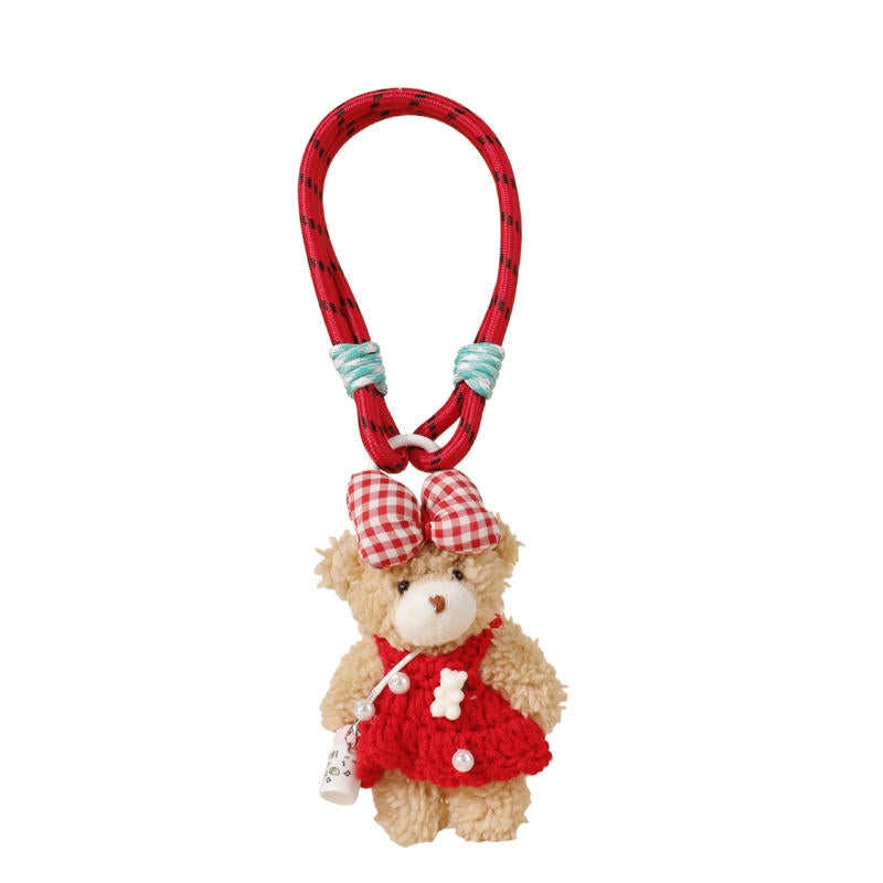Adorable Puppy Keychain | Couple Bag & Car Charm Gift
