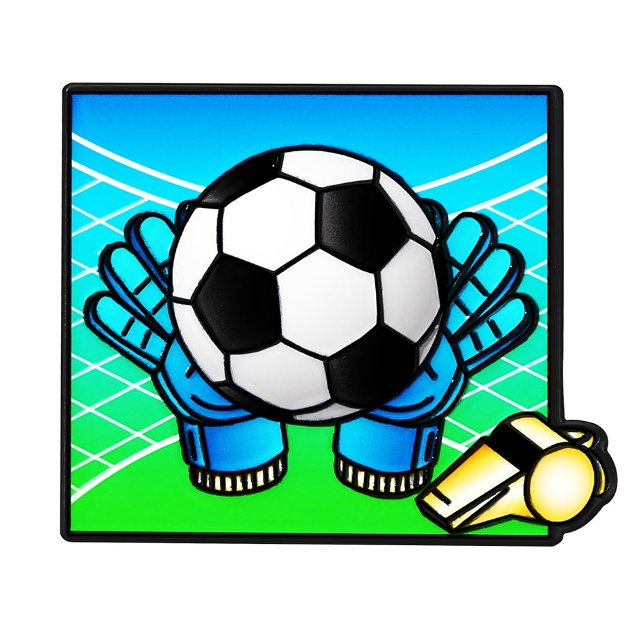 Football Pin Set | Anti-Loss Brooch | Zinc Alloy Fashion