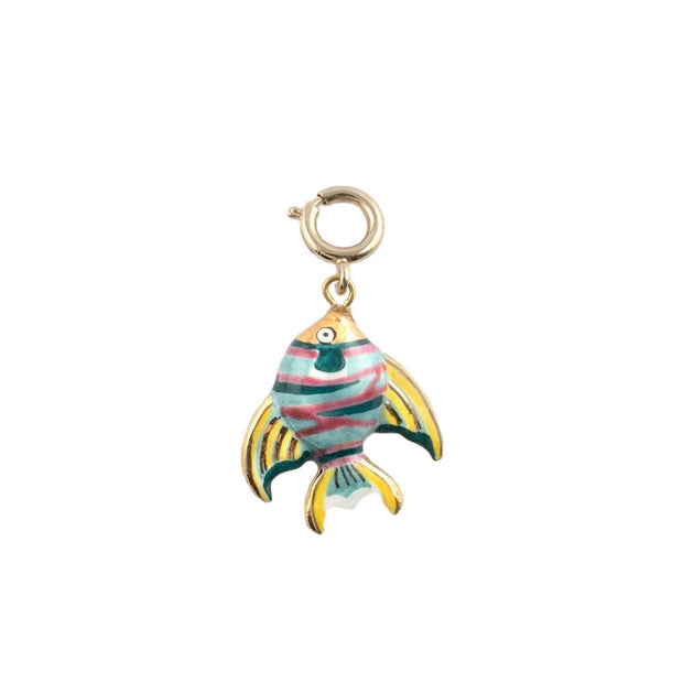 Ocean Animals Pendant Steel 18K Gold Plated Women JX252227R