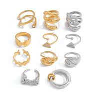 Stainless Steel Ring | Non-Tarnish Luxury | Women's Gift