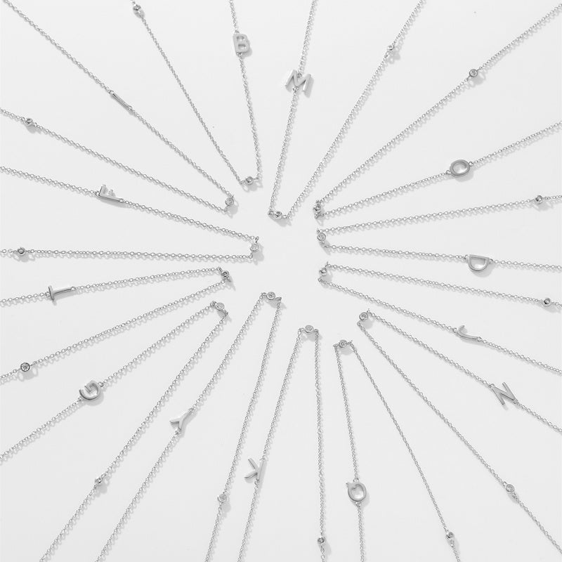 Initial Choker Necklace JMS174