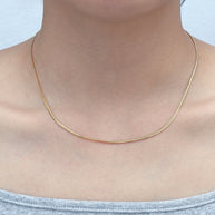 1.8mm Serpentine Chain Necklace
