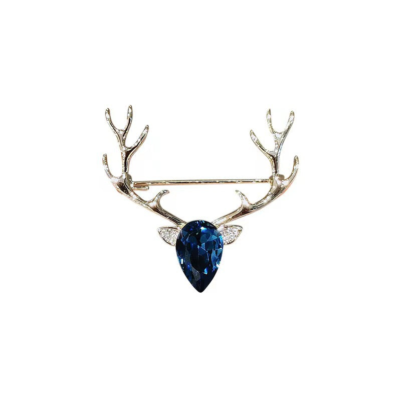 Personality Antler Brooch | Western Suit Accessory