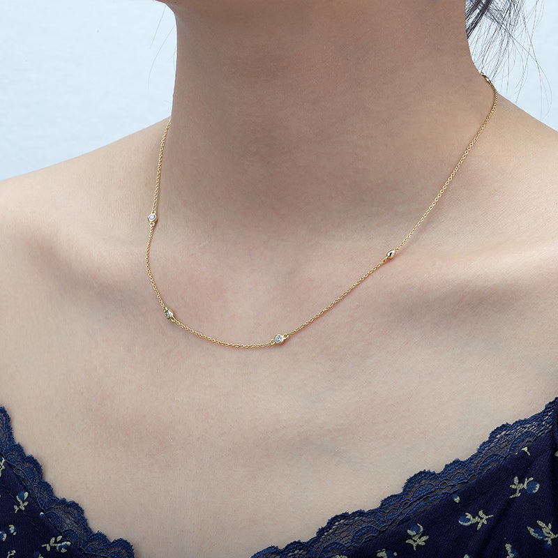 Sterling Silver Satellite Chain Gold Plated