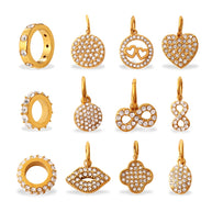 Premium Gold Plated Pendant Necklace Earring Jewelry Charm