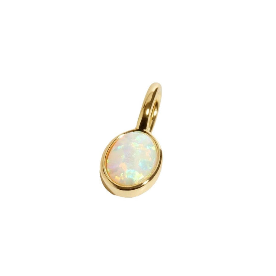 Multi Shape 12 Birthstones Pendant Gold Plated DIY JX061404M