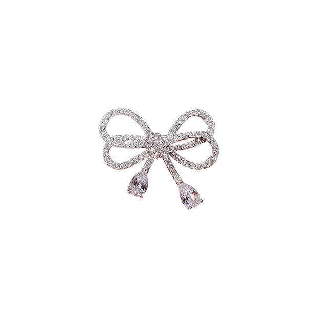 Anti-Gaping Bowknot Fashion Brooch JWX231