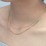 1mm O Shape Chain