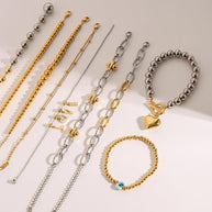 Evil Eye Ball Chain Bracelet